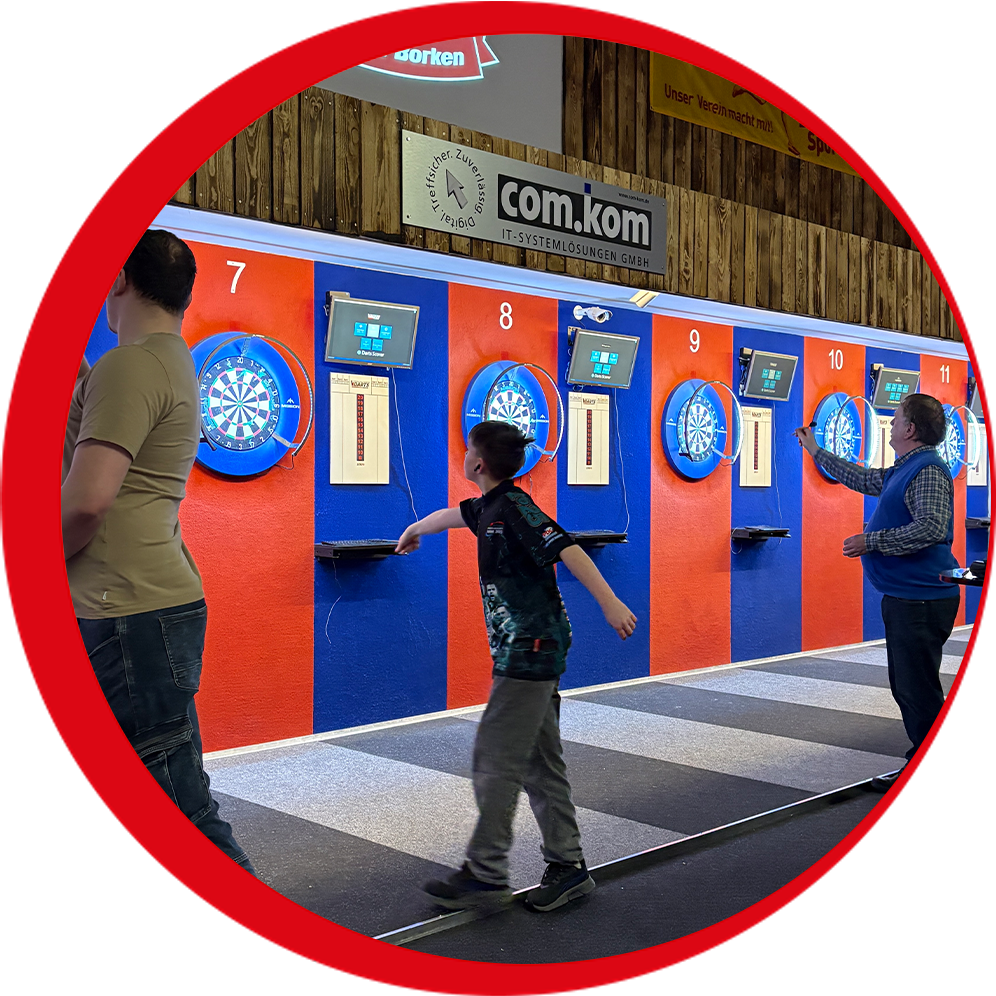 Dartturnier im Checkpoint Dart in Borken Bild