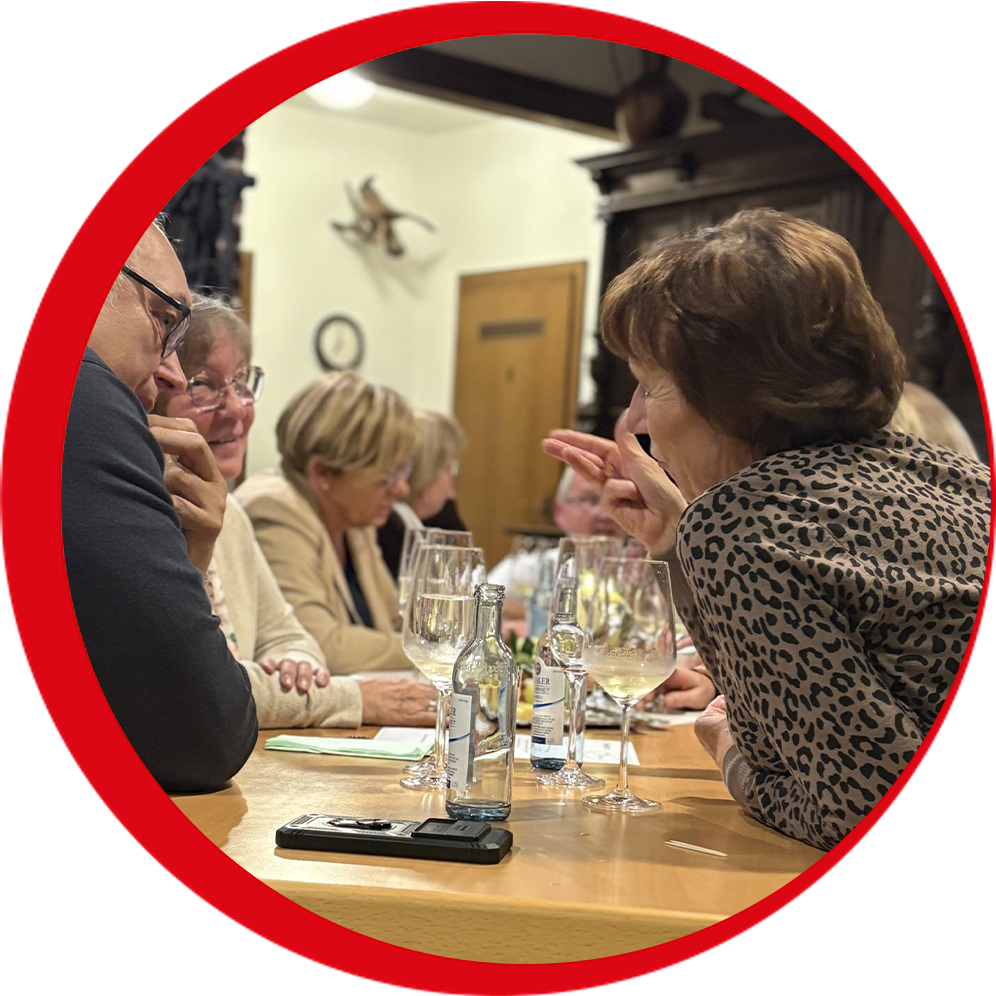 Wine-Tasting im Heidener Heimathaus Bild